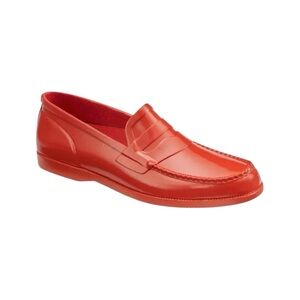 COPY - G.H. Bass Weejuns Whitney Waterproof Rubber Loafers – red | W Size 6 …